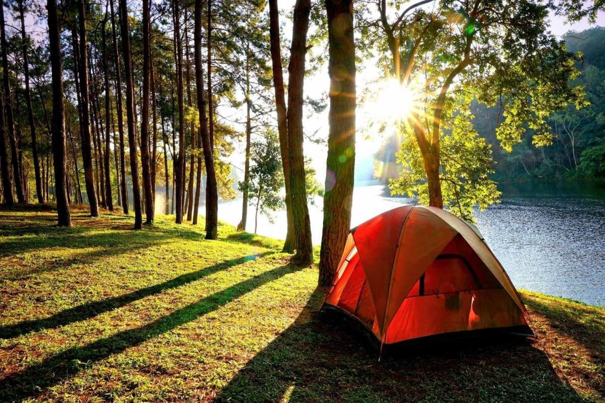 cắm trại tại Thung Lũng Vàng